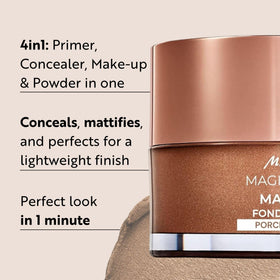 M. Asam mousse texture close-up revealing silky finish and blendability