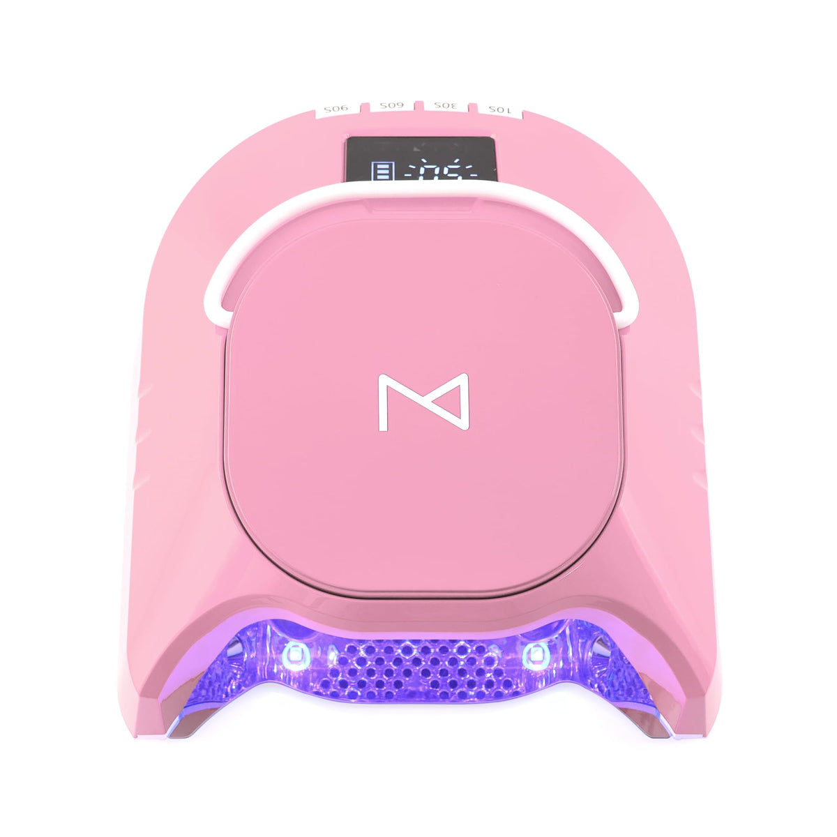 M GlowPro front view showing pink housing and wide opening for fast cures