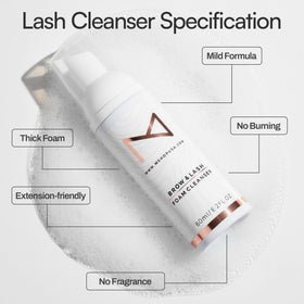 M used by a technician during microblading for safe cleaning
