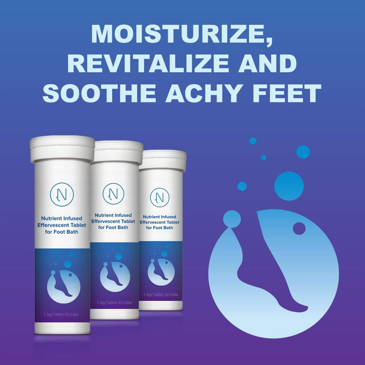 M PAIN MANAGEMENT TECHNOLOGIES lifestyle scene relaxing feet soak for comfort