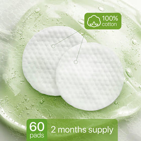 M-REDI pad close-up fiber texture highlighting even saturation and gentle exfoliation