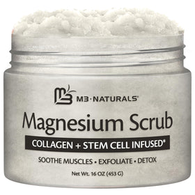 M3 Naturals front jar view showing label and calming magnesium benefits