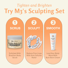 M3 Naturals applied to hands highlighting smoothing and moisturizing benefits