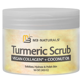 M3 Naturals close-up of sugar and sea-salt texture for effective exfoliation