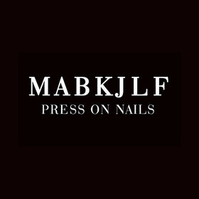 MABKJLF lifestyle shot with outfit showing stylish occasion-ready nails