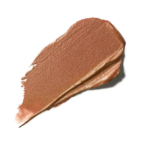 MAC Bronze Shimmer lipstick bullet close-up highlighting pearly metallic texture
