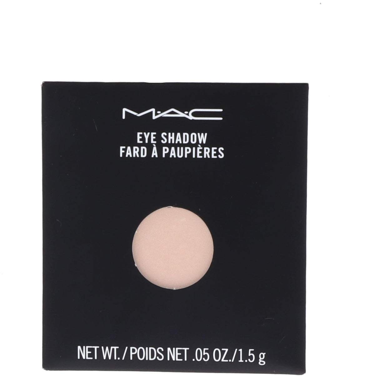 MAC Brule front pan showing color and compact detail for easy palette customization