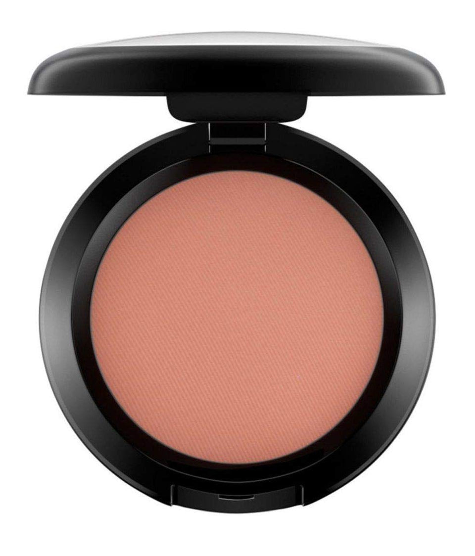 MAC Coppertone powder blush front pan showing warm copper shade and compact finish