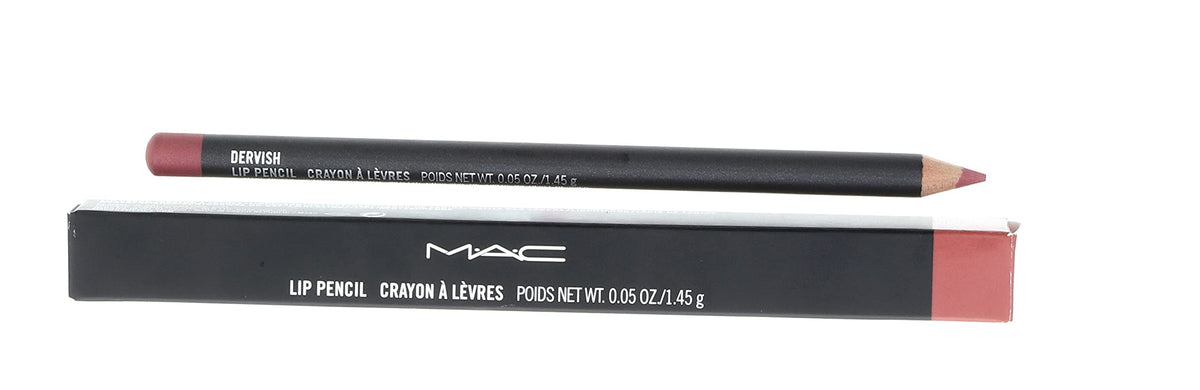 MAC Dervish paired with lipstick illustrating color coordination and base use