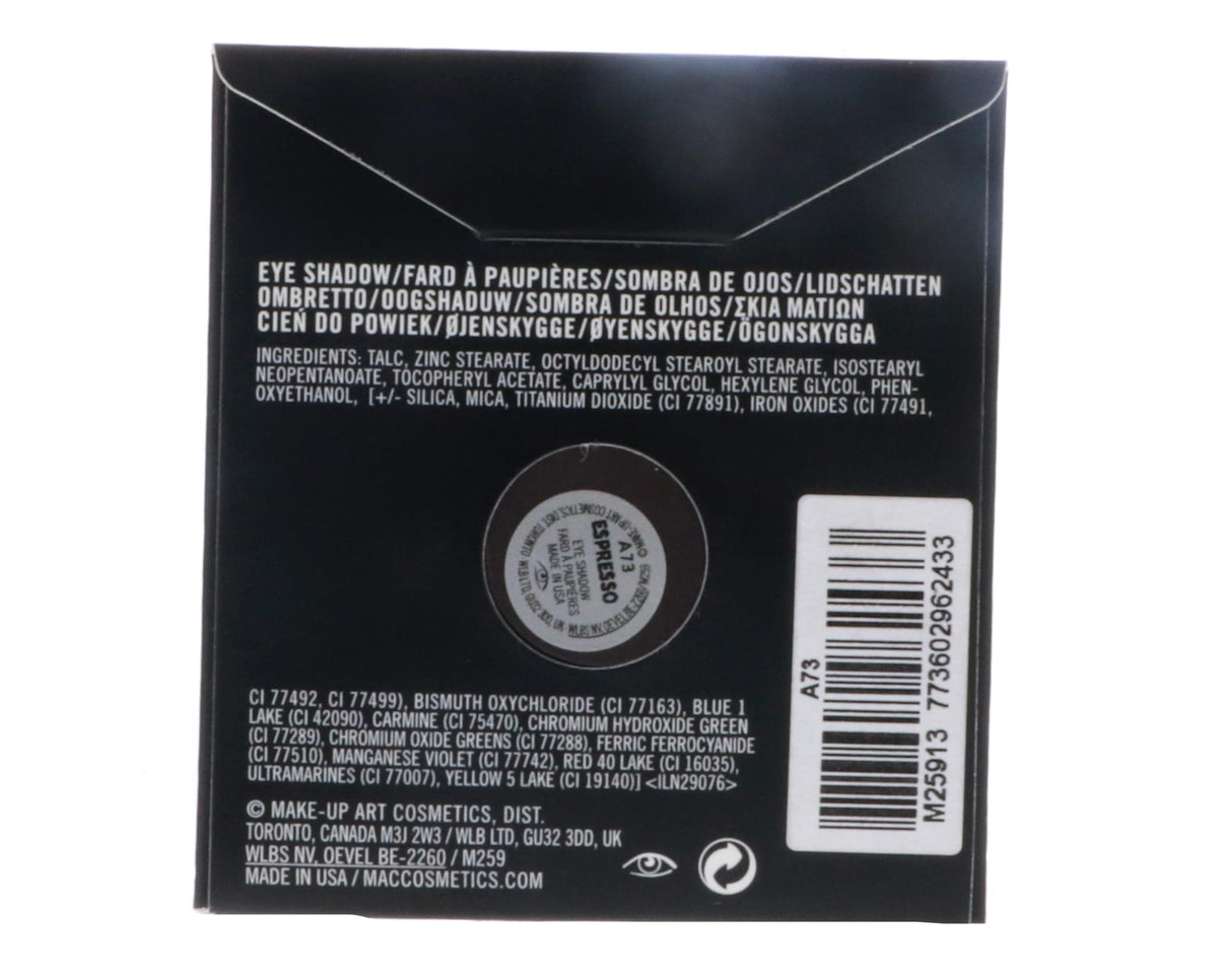 MAC espresso close-up texture revealing smooth matte finish for seamless blending