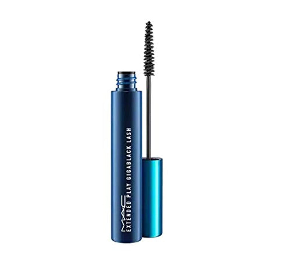 MAC Extended Play Lash tube front view showing sleek packaging and easy everyday use