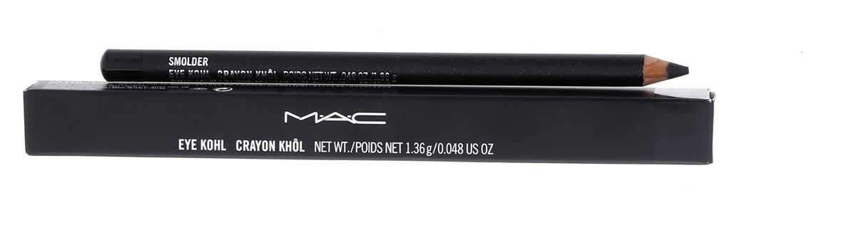 MAC Eye Kohl front packaging showing pencil and shade name for easy identification