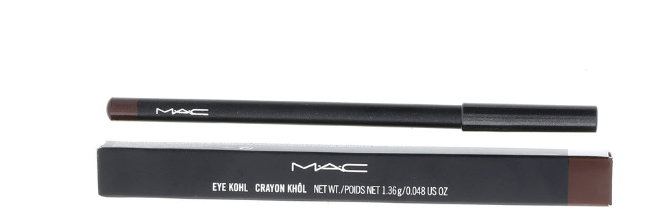 MAC Eye Kohl Teddy front pencil view showing color and finish for precise lining