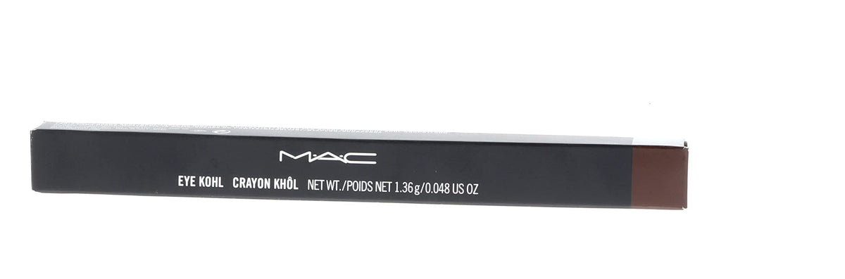 MAC Eye Kohl Teddy next to coin for size and travel-ready convenience