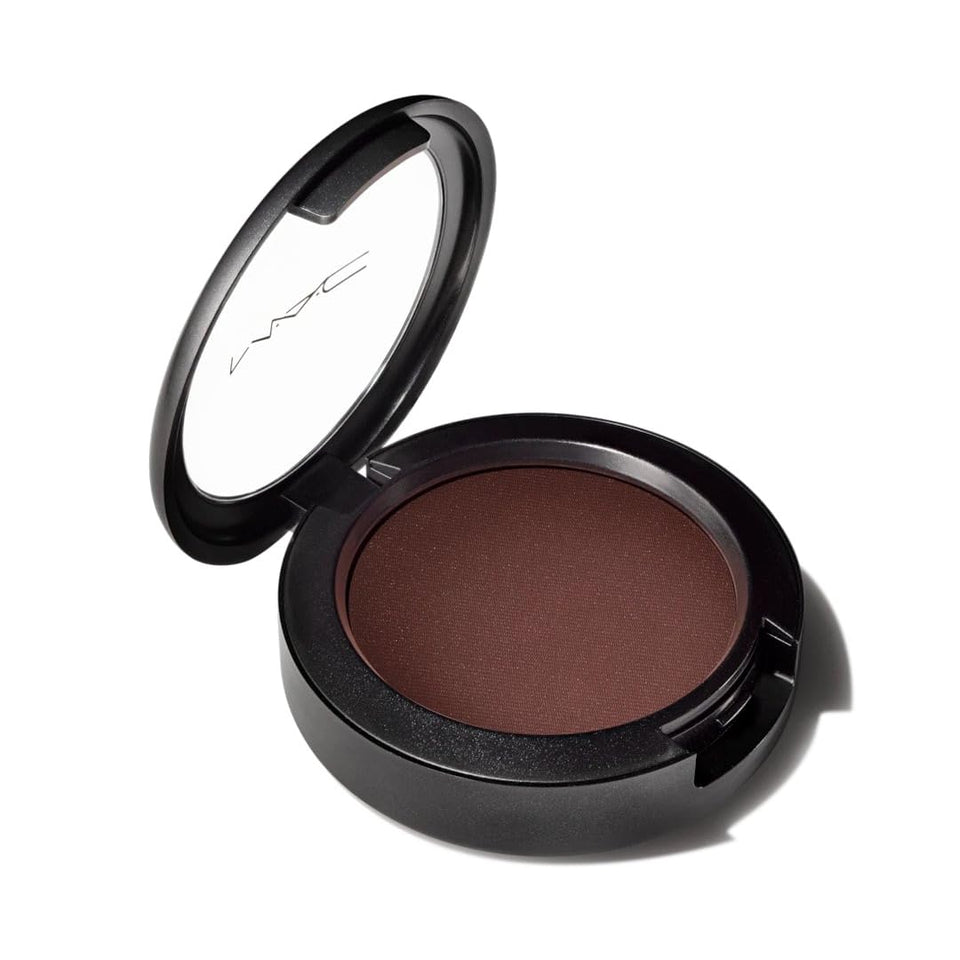 MAC Film Noir front packaging showing sleek compact and accurate shade