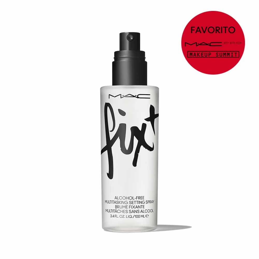 MAC Fixt ORIGINAL spray mist close-up demonstrating fine even application benefit