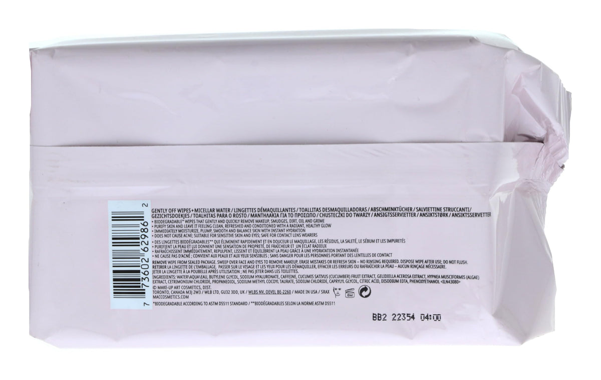 MAC wipes on bathroom counter showing ready-to-use convenience and morning prep benefit