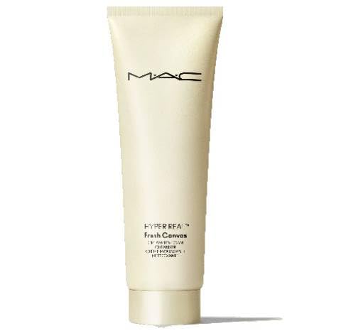 M·A·C Hyper Real front tube showing packaging and size, highlights gentle cleansing