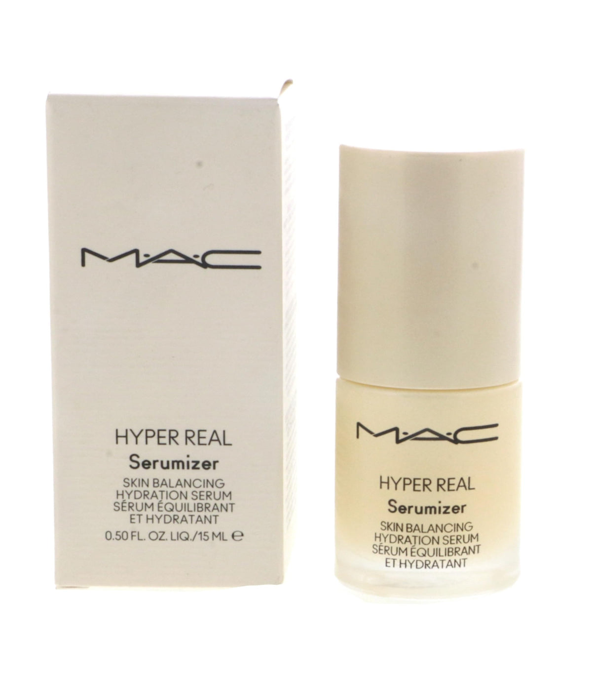 MAC Hyper Real Serumizer front bottle shot shows packaging and immediate appeal
