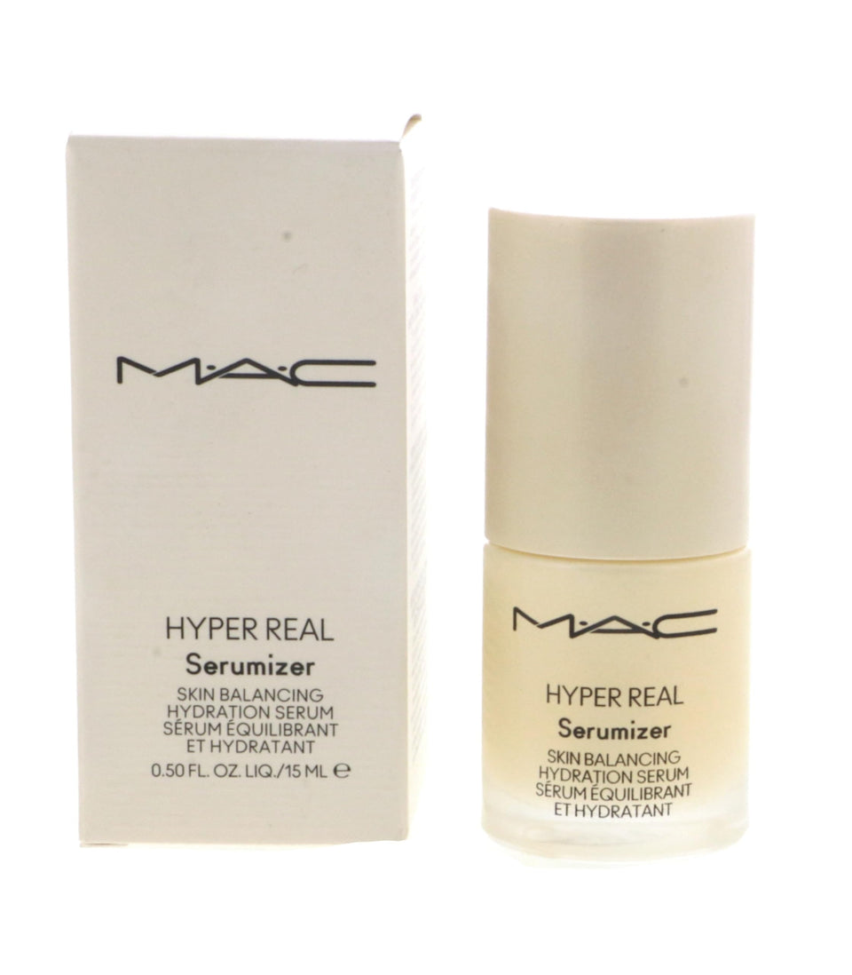 MAC Hyper Real Serumizer front bottle shot shows packaging and immediate appeal