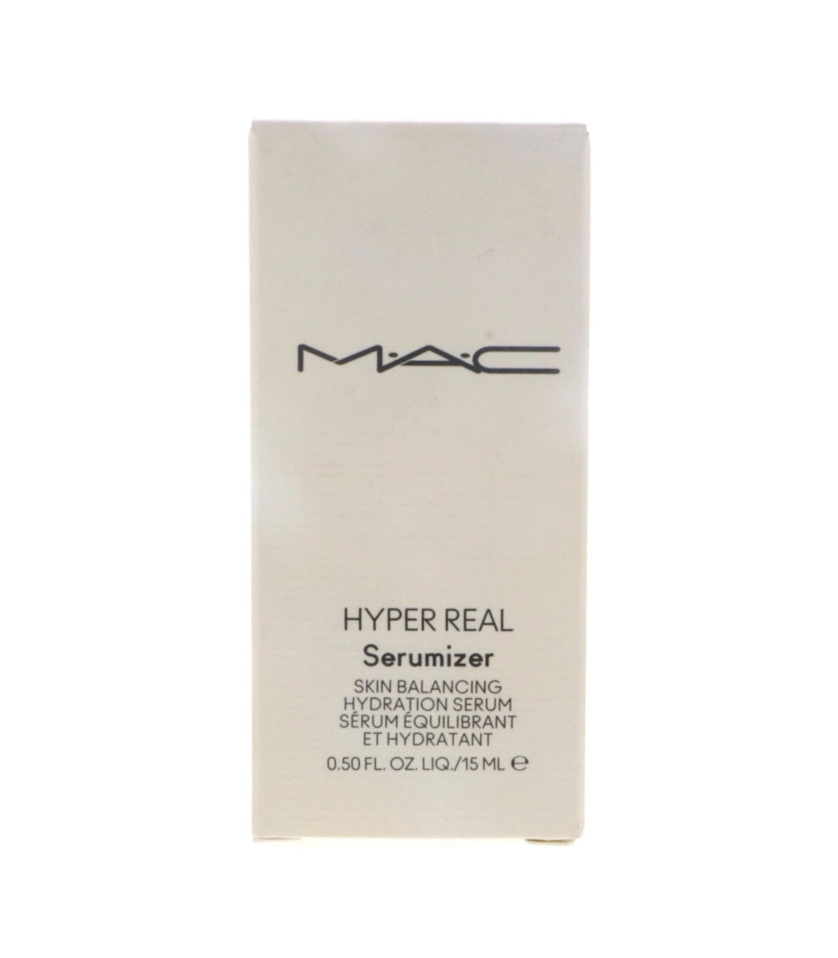 MAC Hyper Real Serumizer applied on hand demonstrating quick absorption and glow