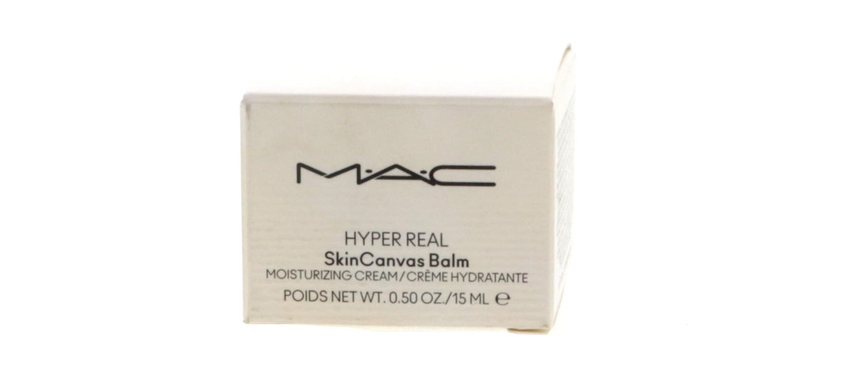 MAC Hyper Real SkinCanvas in hand scale demonstrating travel-friendly size benefit