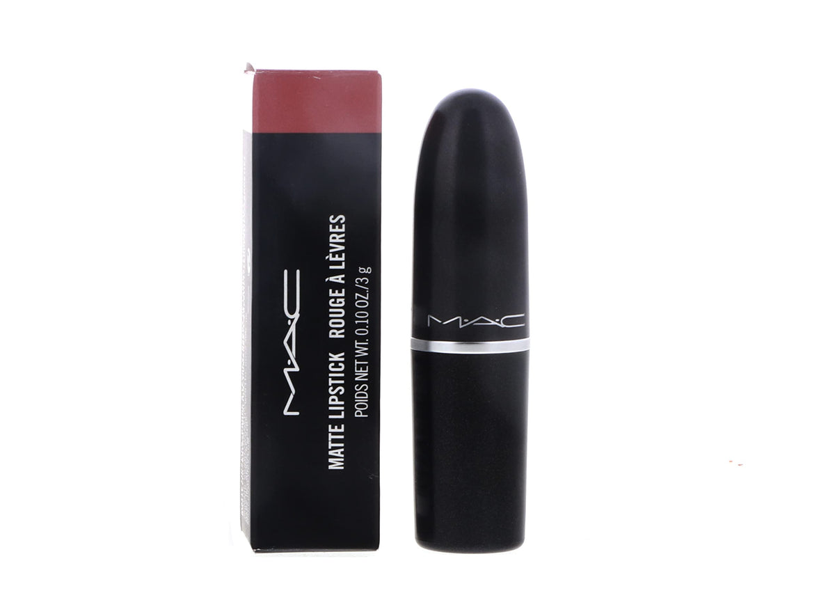 MAC swatch on forearm, true-to-tone color reference for shoppers