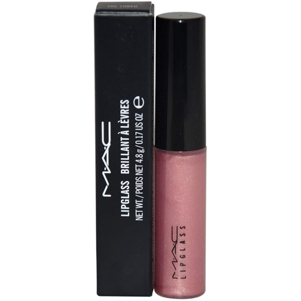 MAC Lip Glass Cultured front packaging showing color and tube for instant shine