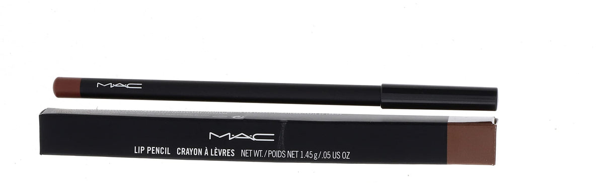 MAC lip pencil Oak tip close-up highlighting smooth creamy texture