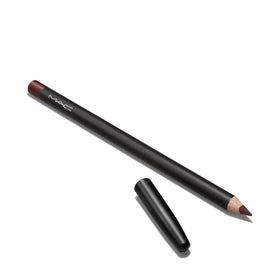 MAC lip pencil front view showing brand and shade label for precise selection