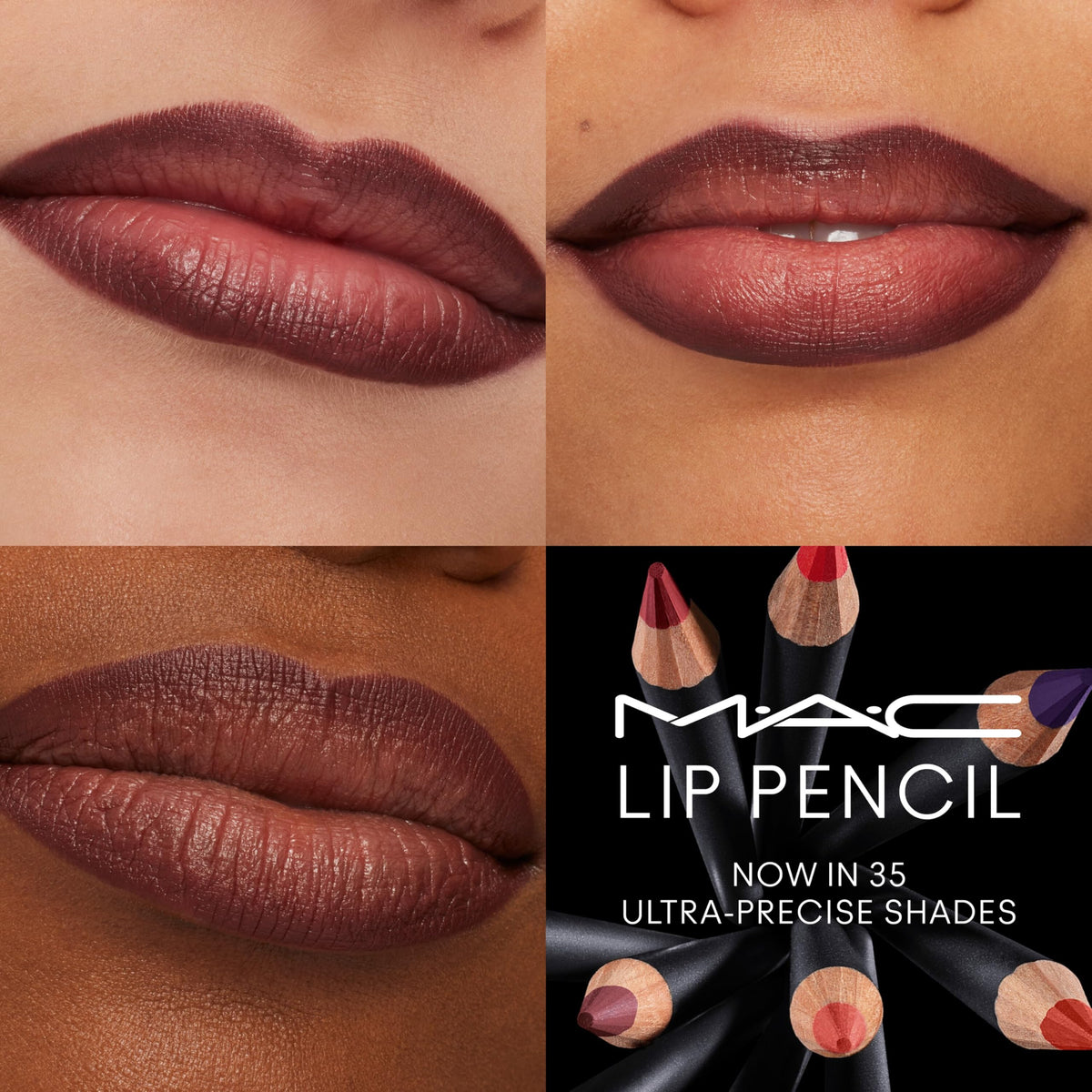 MAC lip swatch on arm illustrating Root For Me! shade for color preview
