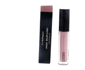 MAC Lipglass Oyster Girl doe-foot applicator poised for precise application benefit
