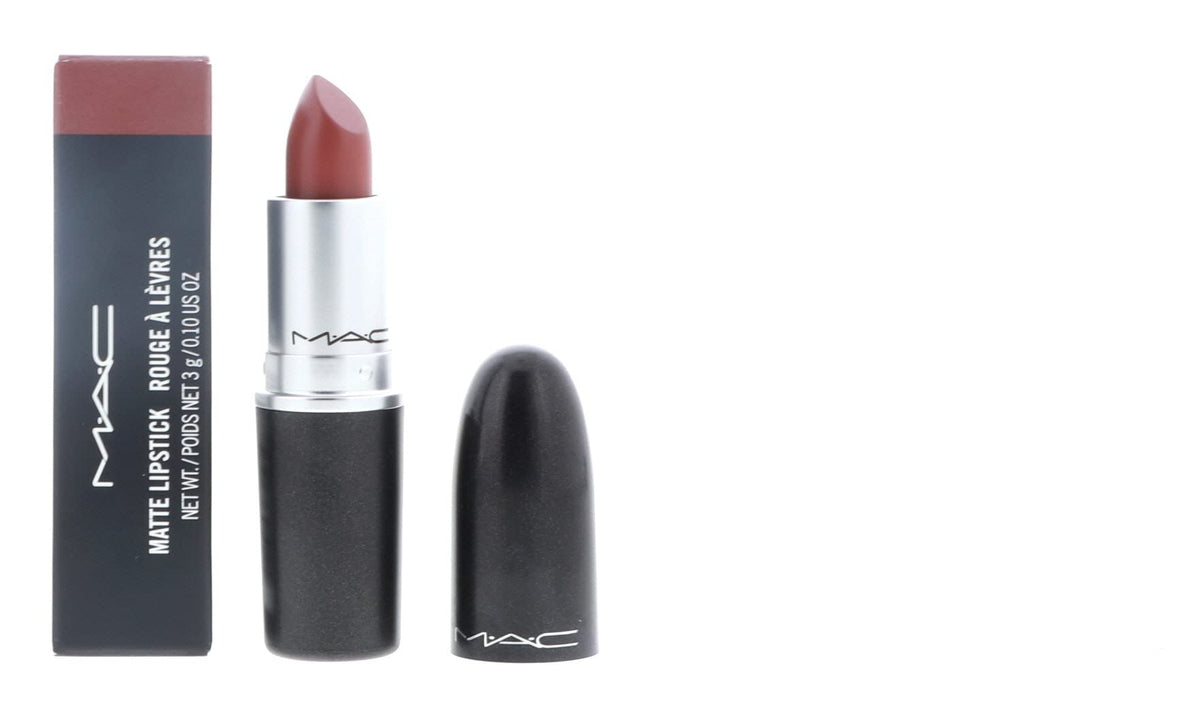 MAC lipstick in hand for size and scale, illustrating pocketable convenience