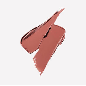 MAC Locked Kiss texture close-up illustrating creamy matte finish and smooth application