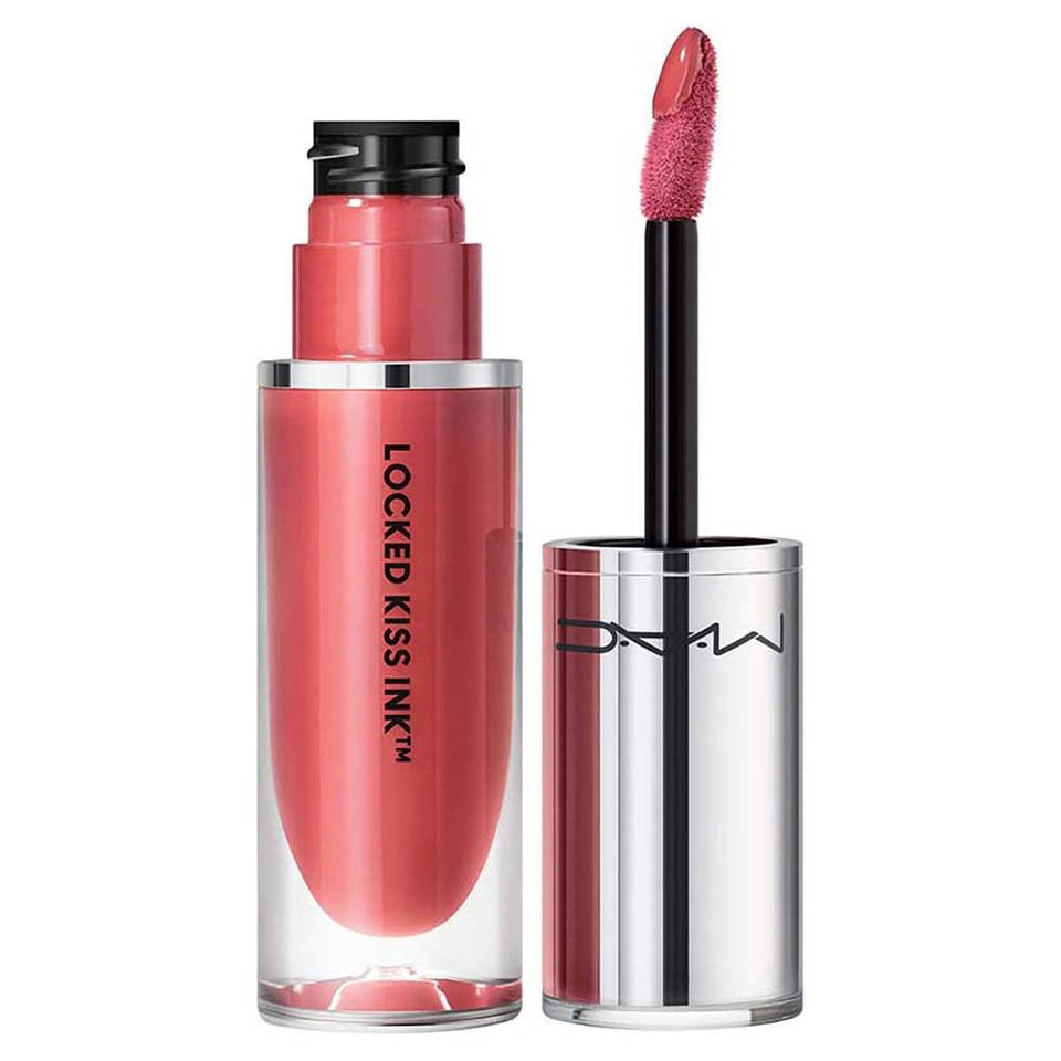 M·A·C Locked Kiss front packaging shows product and shade for easy recognition