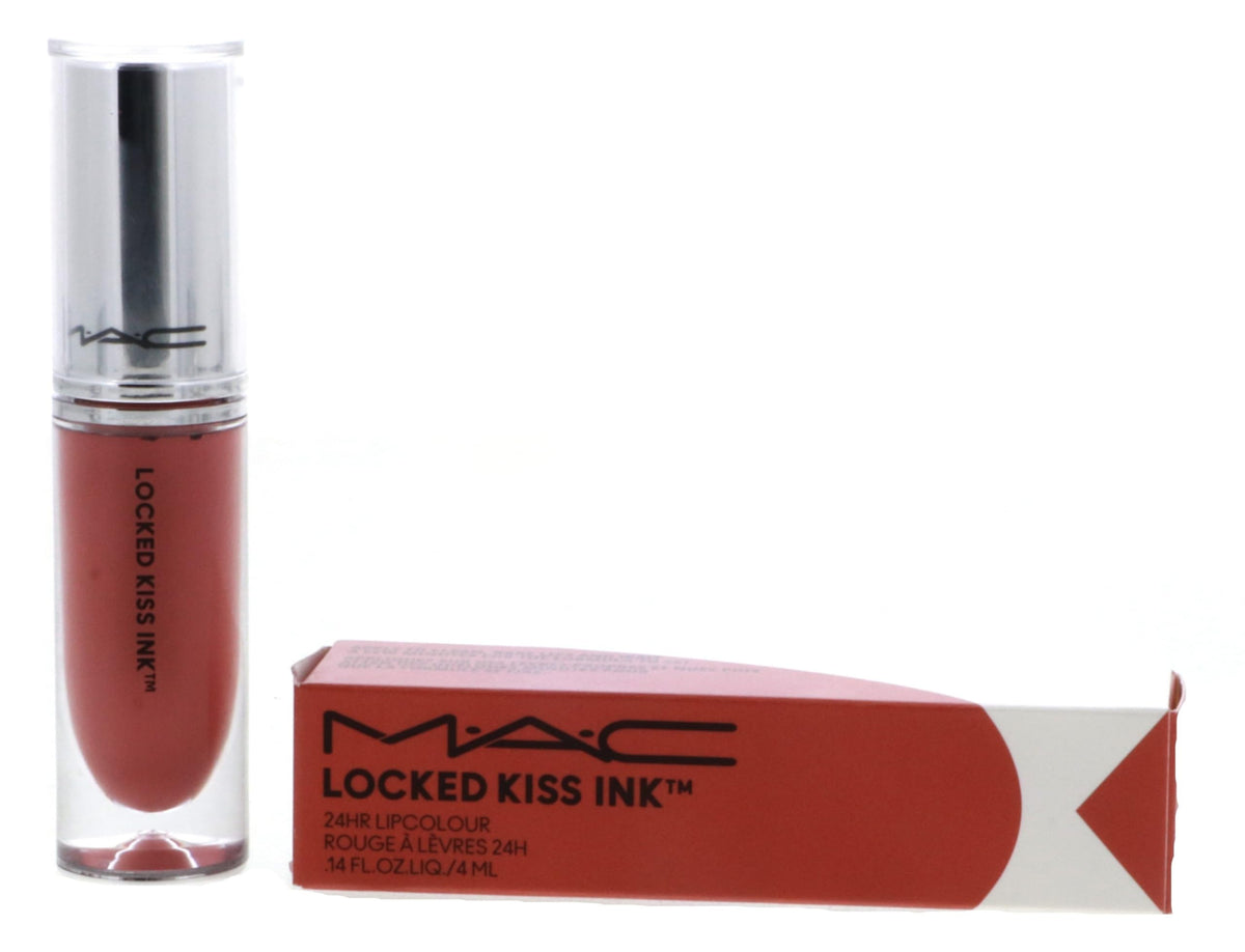 MAC Locked Kiss Ink swatch showing light pinky nude texture and long-wear colour