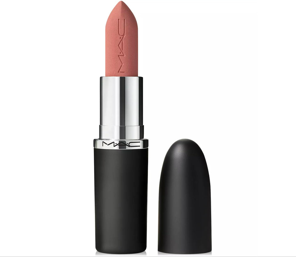 MAC Macximal Honeylove front packaging showing color and finish benefits