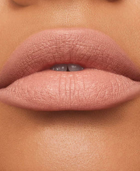 MAC Macximal Honeylove swatch on arm showing true rosy tone benefit