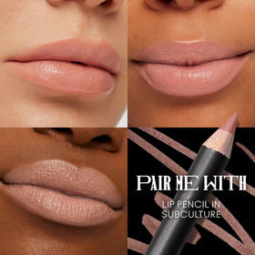 MAC M·A·Cximal swatch of Myth on skin demonstrating true neutral-nude pigment payoff