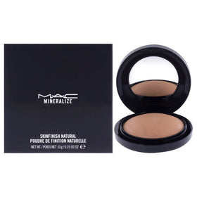 MAC compact front view showing shade and secure boxed packaging for travel