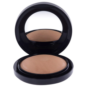 MAC powder close-up texture revealing finely milled mineral finish for smooth skin