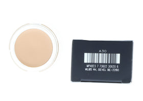 MAC Paint Pot Soft Ochre creamy texture close-up illustrating smooth blendability and pigmentation