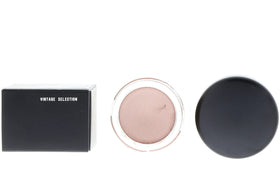 MAC paint pot swatch on forearm showing true shade and blendable payoff