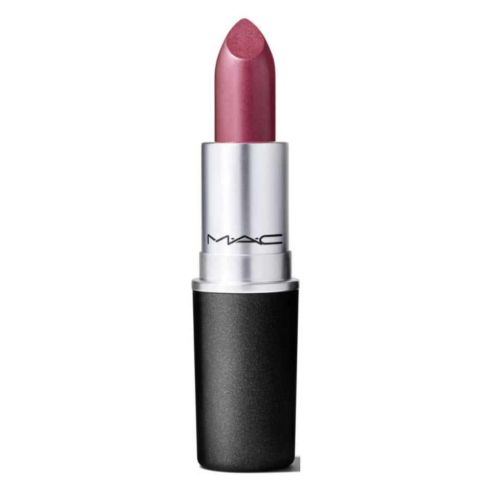 MAC Plum Dandy front packaging showing color and brand appeal