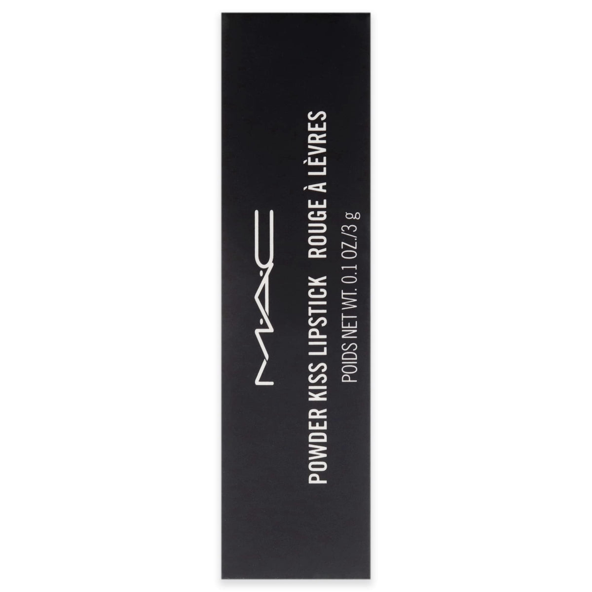 MAC Powder Kiss on vanity with makeup tools showing everyday styling benefit: effortless routine