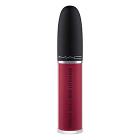 MAC front packaging showing deep berry shade and compact tube for clear identification