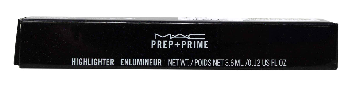MAC Prep+Prime Peach Lustre pen applicator showing precise tip for targeted glow