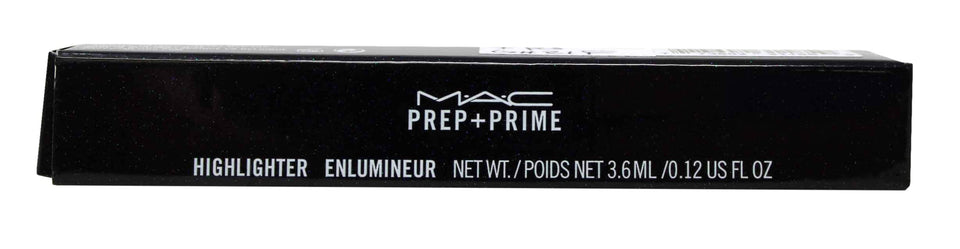 MAC Prep+Prime Peach Lustre pen applicator showing precise tip for targeted glow