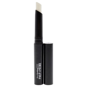 MAC prep + prime lip clear texture close-up highlighting smooth hydrating finish