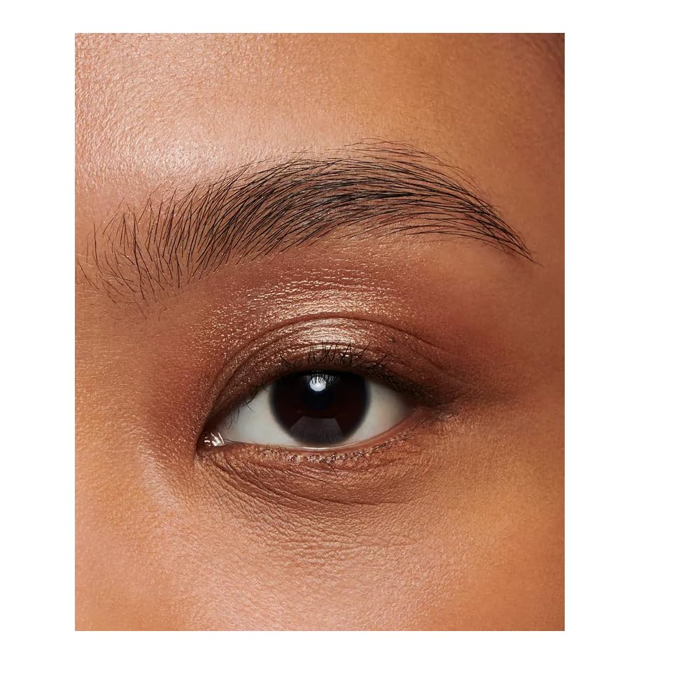MAC Pro Brow Definer in use on brows with spoolie, MAC precision for natural-looking definition